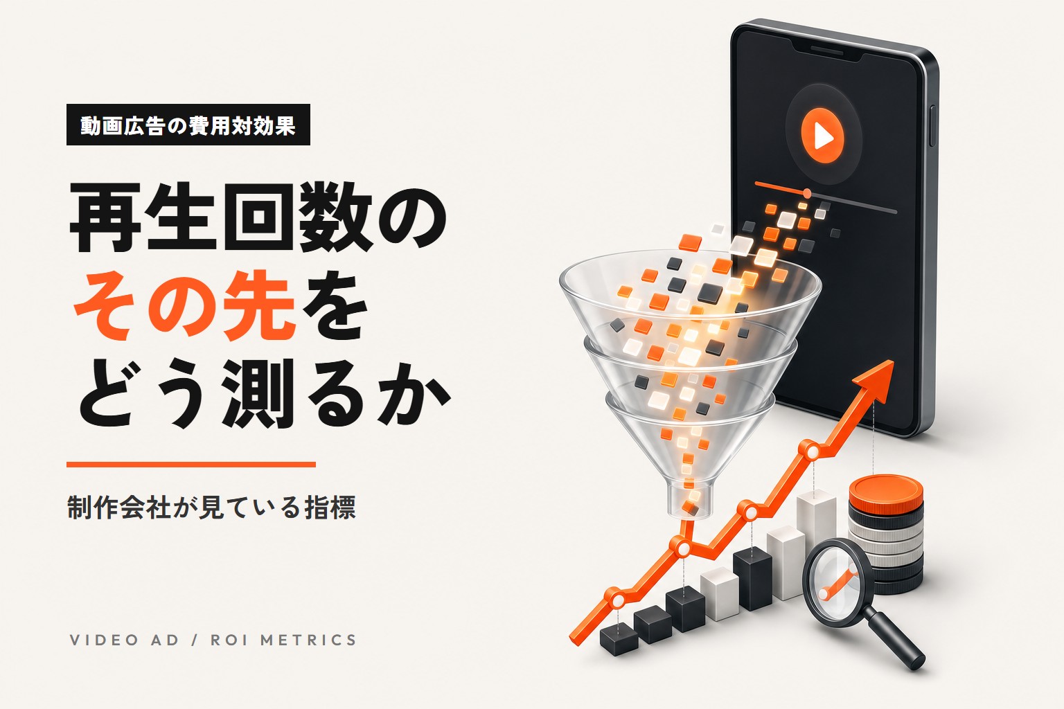 動画広告の費用対効果をどう測るか|制作会社が見ている指標